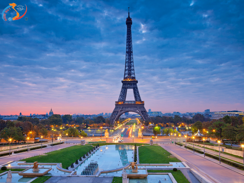 DU XUÂN CHÂU ÂU 6 NƯỚC - PHÁP - BỈ- HÀ LAN - LUXEMBOURG - THỤY SĨ - ĐỨC