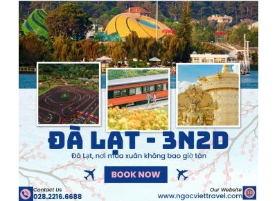TOUR ĐÀ LẠT - THÀNH PHỐ NGÀN HOA