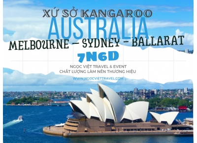DU XUÂN 2026 TẠI AUSTRALIA  XỨ SỞ KANGAROO - MELBOURNE – SYDNEY - BALLARAT
