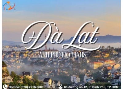 ĐÀ LẠT – TEA RESORT THÁC PRENN - NÔNG TRẠI CÚN – GOD VALLEY